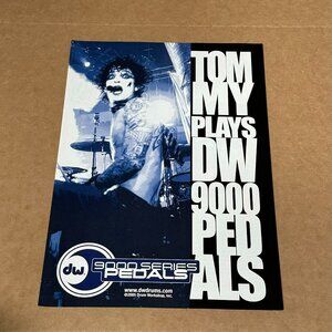 Tommy Lee of Motley Crue - DW PEDALS - 2005 Print Advertisement